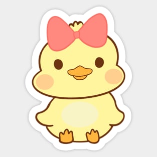 cute duck Sticker